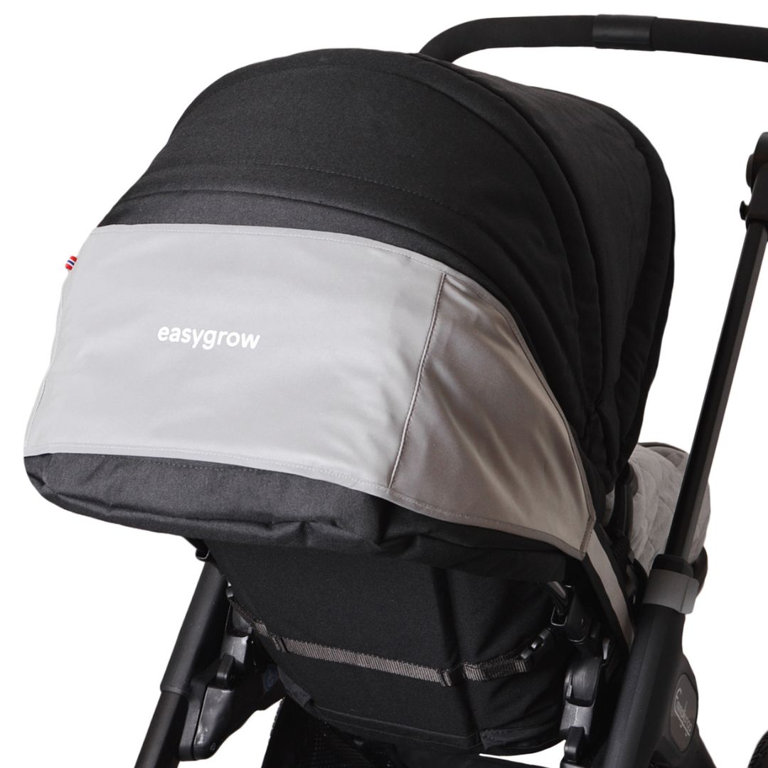 Easygrow Universal heijastin lastenvaunuihin harmaa