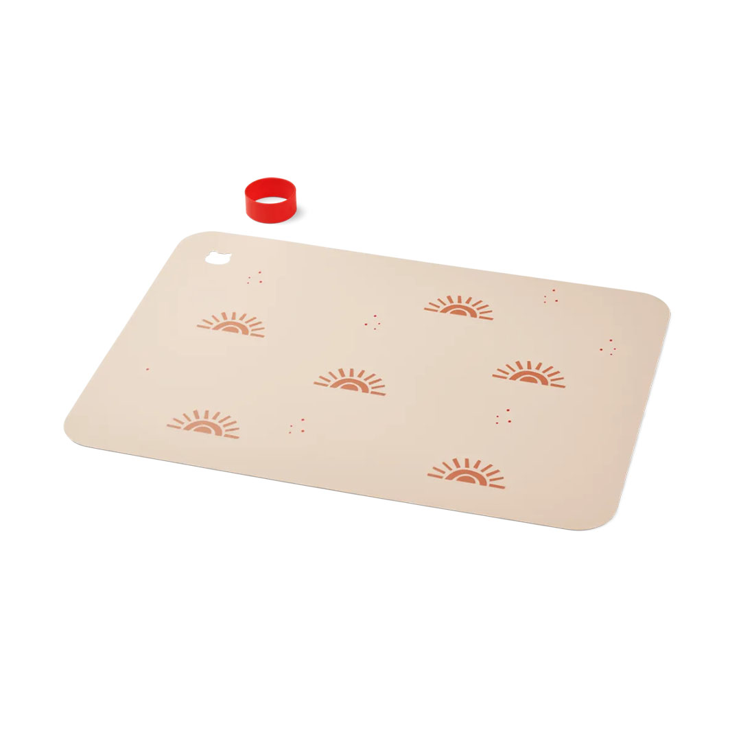 Liewood Jude coaster Auringonlasku/omenankukkasekoitus