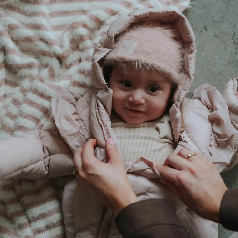 Elodie Details vauvan haalari, vaaleanpunainen, 6-12 kk