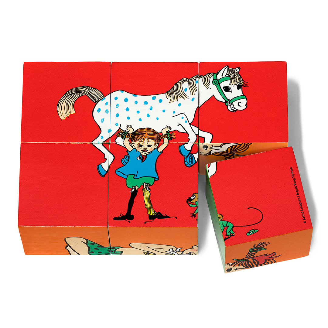Pippi palapelin palikat 6 kpl