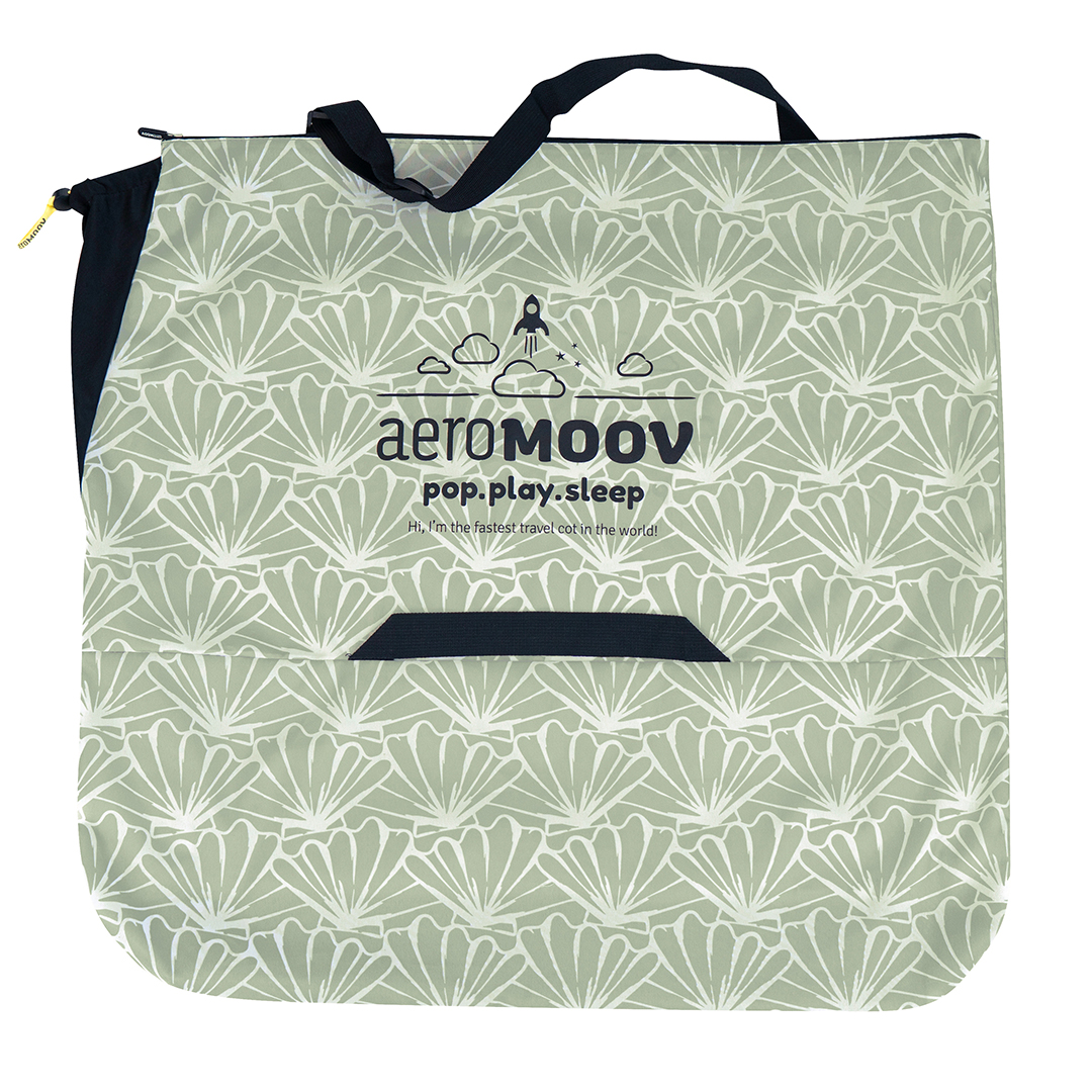 AeroMoov Pop-up-matkasänky Seashell Oliivi