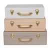 JaBaDaBaDo matkalaukku beige 3kpl
