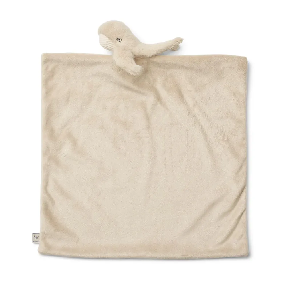 Liewood Camdon Whale Cuddle cloth Mist