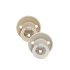 Elodie Binky Bundle Newborn Natural Rubber - Pure Khaki