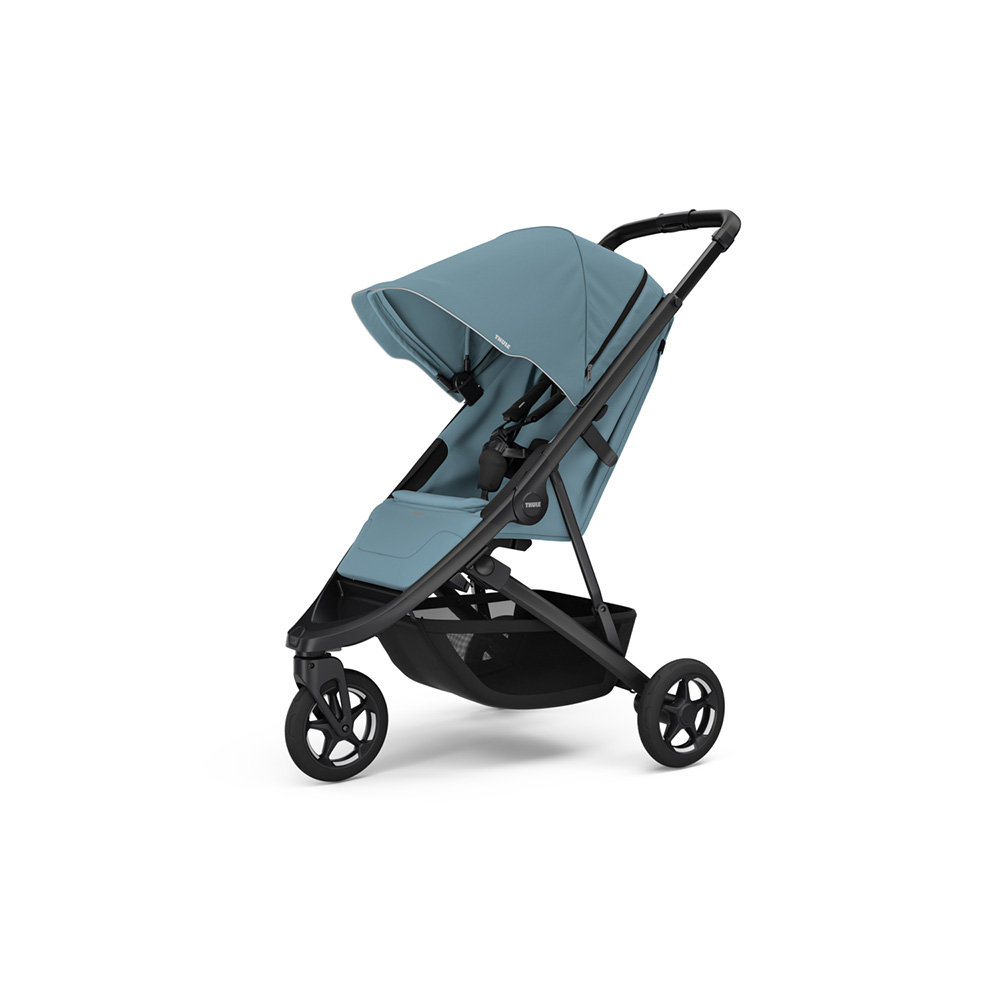 Thule Spring 2 -rattaat, Mid Blue on Black