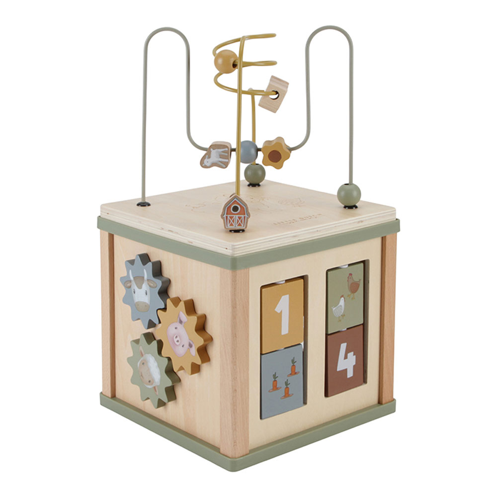 Little Dutch Aktiviteettikuutio Little Farm