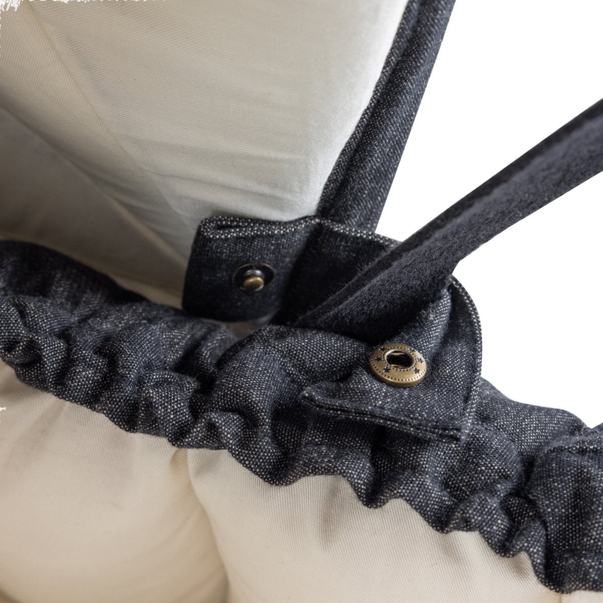 Sebra Vauvanpesä 3-in-1 kuomulla dark grey melange