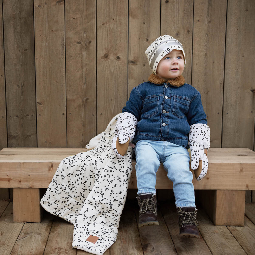 Elodie Pearl Velvet peitto - Dalmatian Dots