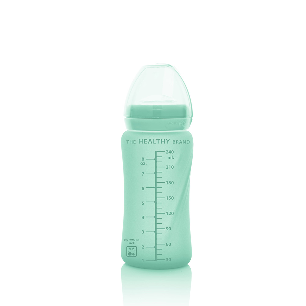 Everyday Baby -tuttipullo Healthy + 150 ml - Mintunvihreä