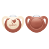 NUK for Nature tutti silikoni punainen 6-18m