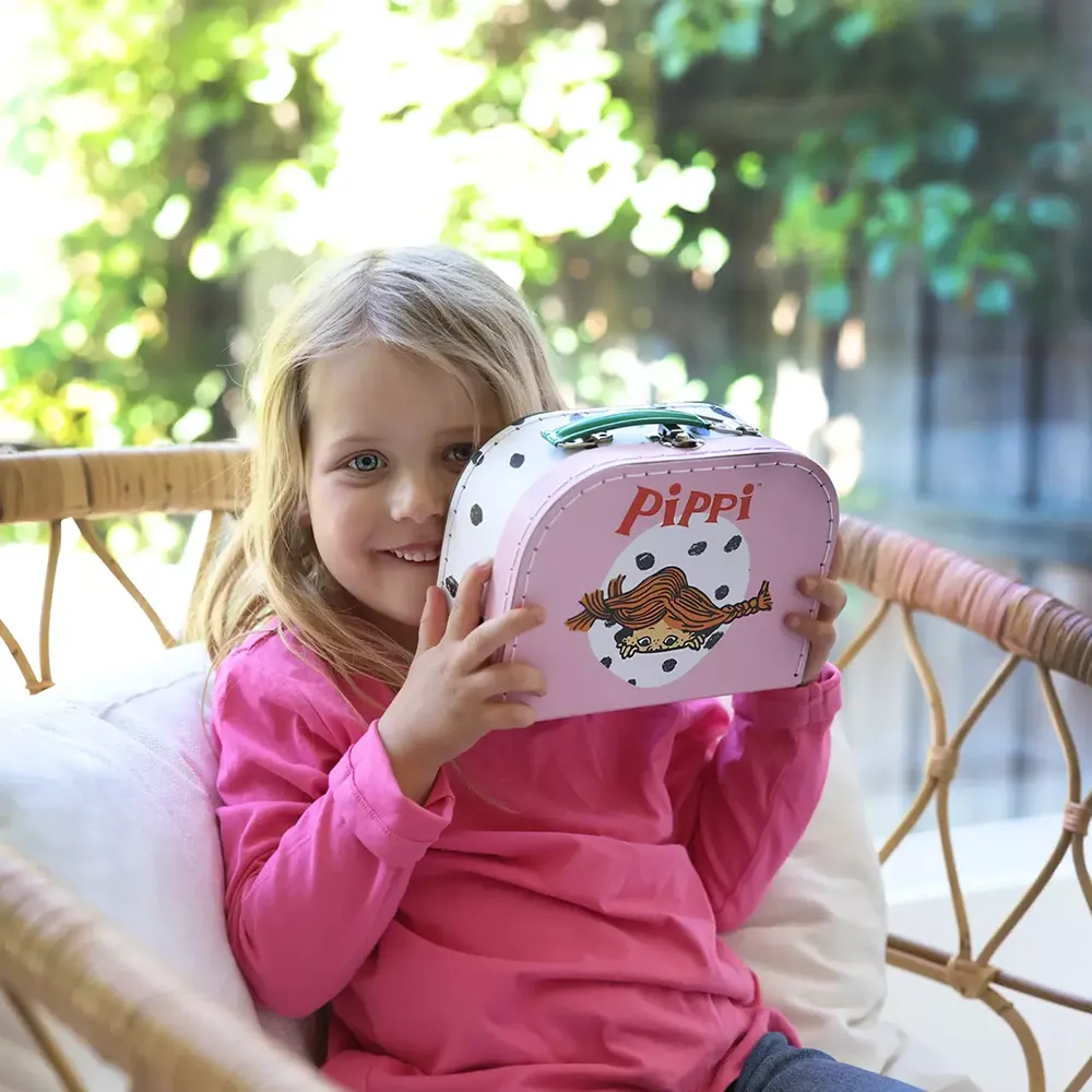 Pippi Matkalaukku, 20 cm, vaaleanpunainen