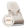 Babybjörn lastenvahti Vaalea beige, Jersey leikkikeppipastellilla