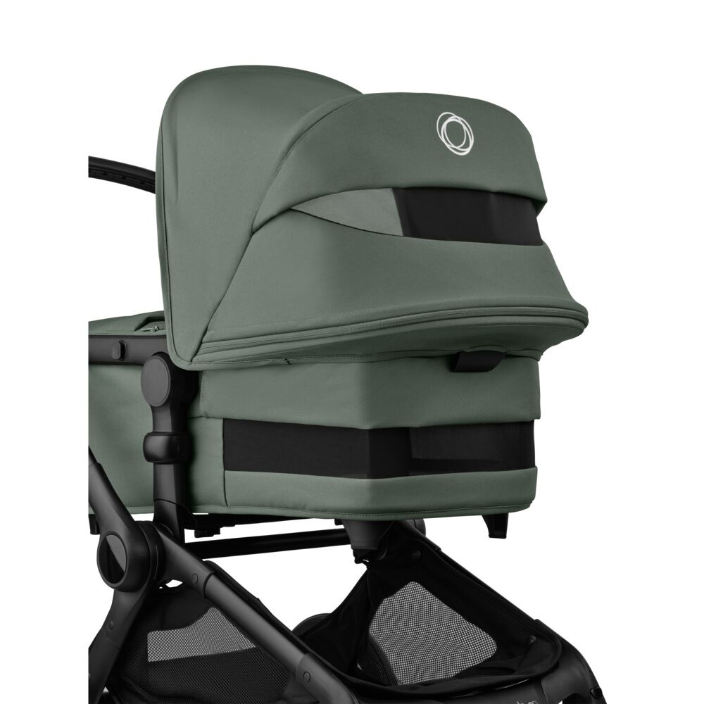 Bugaboo Fox 5 Renew -rattaat, musta/metsänvihreä