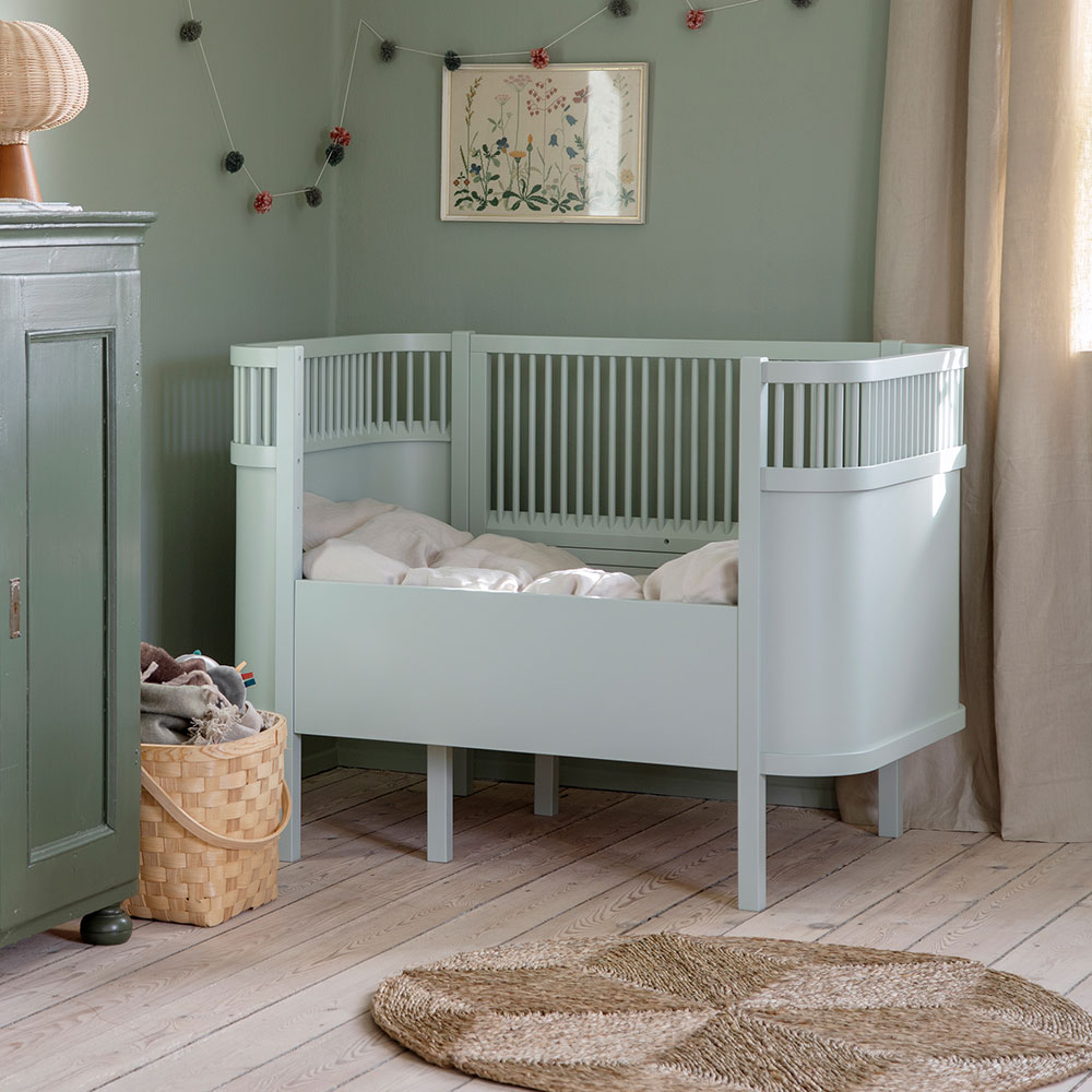 Sebra Baby & Junior kasvusänky Mist Green