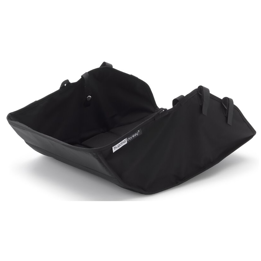 Bugaboo Donkey 5 -ostoskori Midnight Black (keskiyön musta)