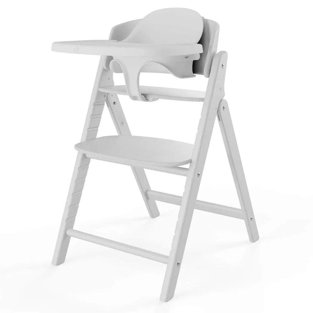 Cybex Click & Fold Ruokailutuoli 4-in-1 All White