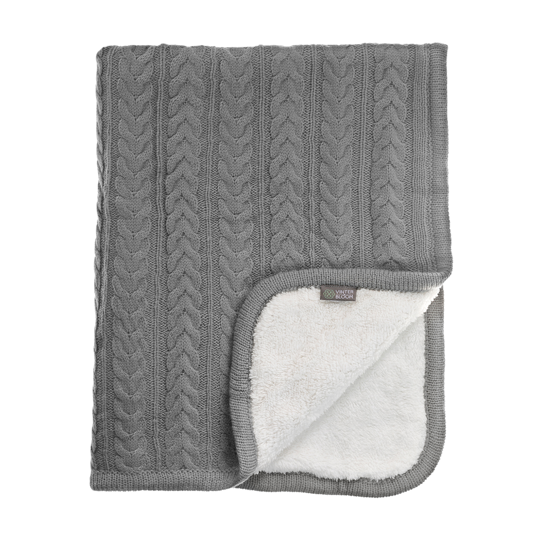 Vinter & Bloom Pehmoinen vauvan peitto Dove Grey (kyyhkysenharmaa)