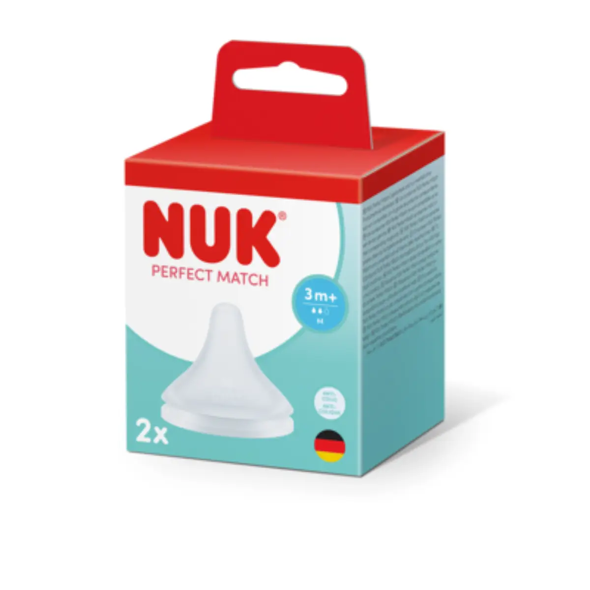 NUK Perfect Match -tutti, koko M (3 kk+)