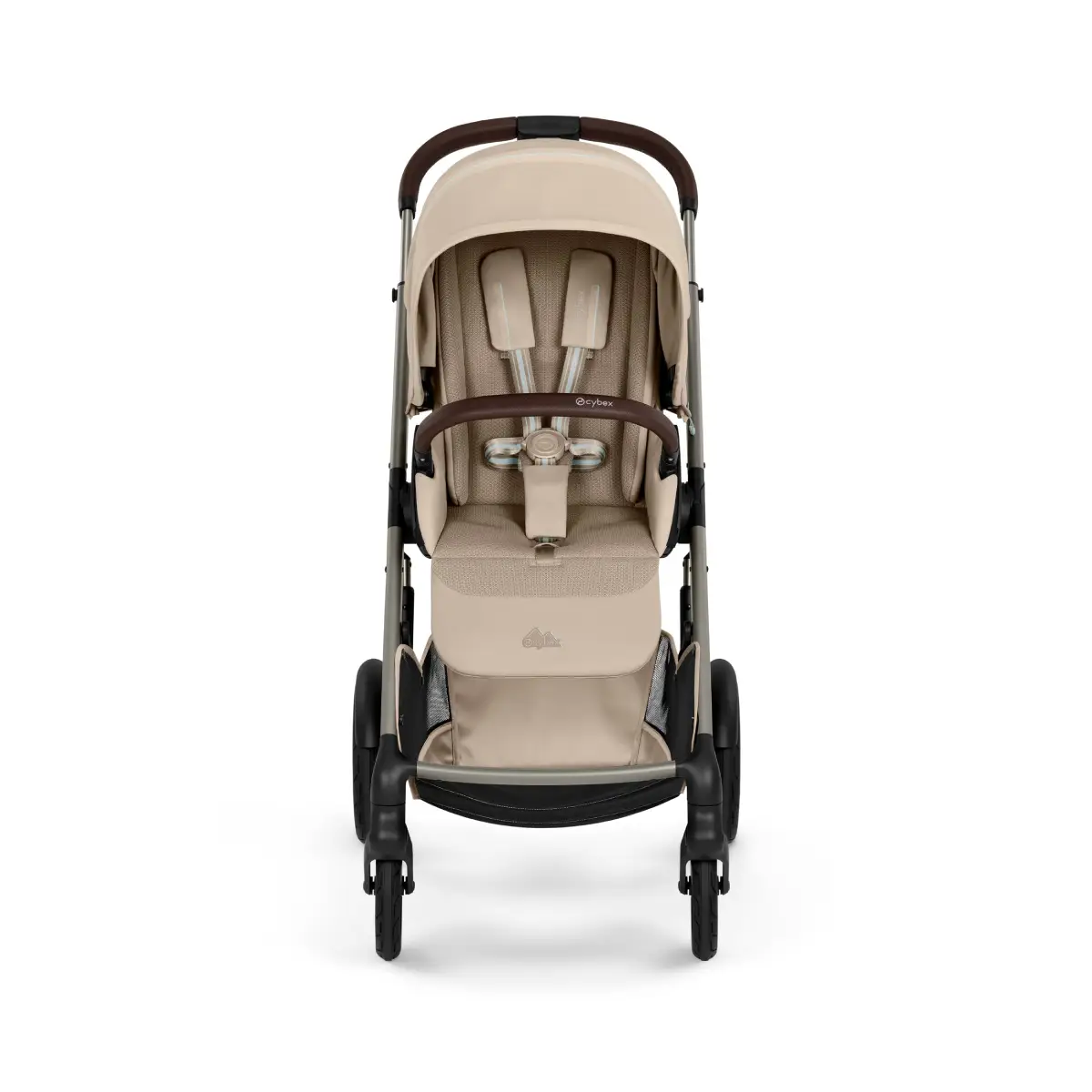 Cybex Talos S Lux TPE, sis. kokoontaitettavan vaunukopan (Almond Beige)