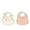 Liewood Ember -kuviollinen ruokalappu, 2 kpl (Wild Child / Rosey) 2875