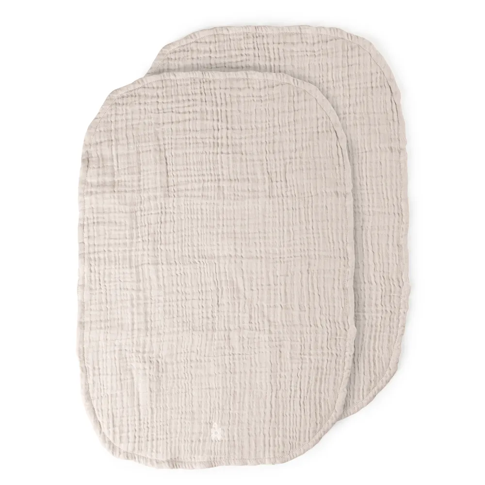 Sebra hoitoalusta 2 kpl musliinia, roosa