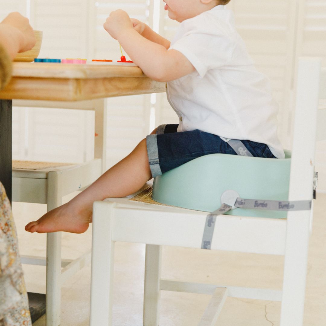 Bumbo lasten istuimen korotuslaite Hemlock Green