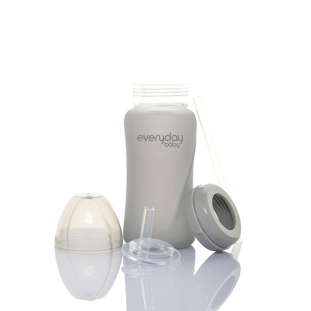 Everyday Baby -tuttipullo Healthy + 240 ml - Quiet Gray