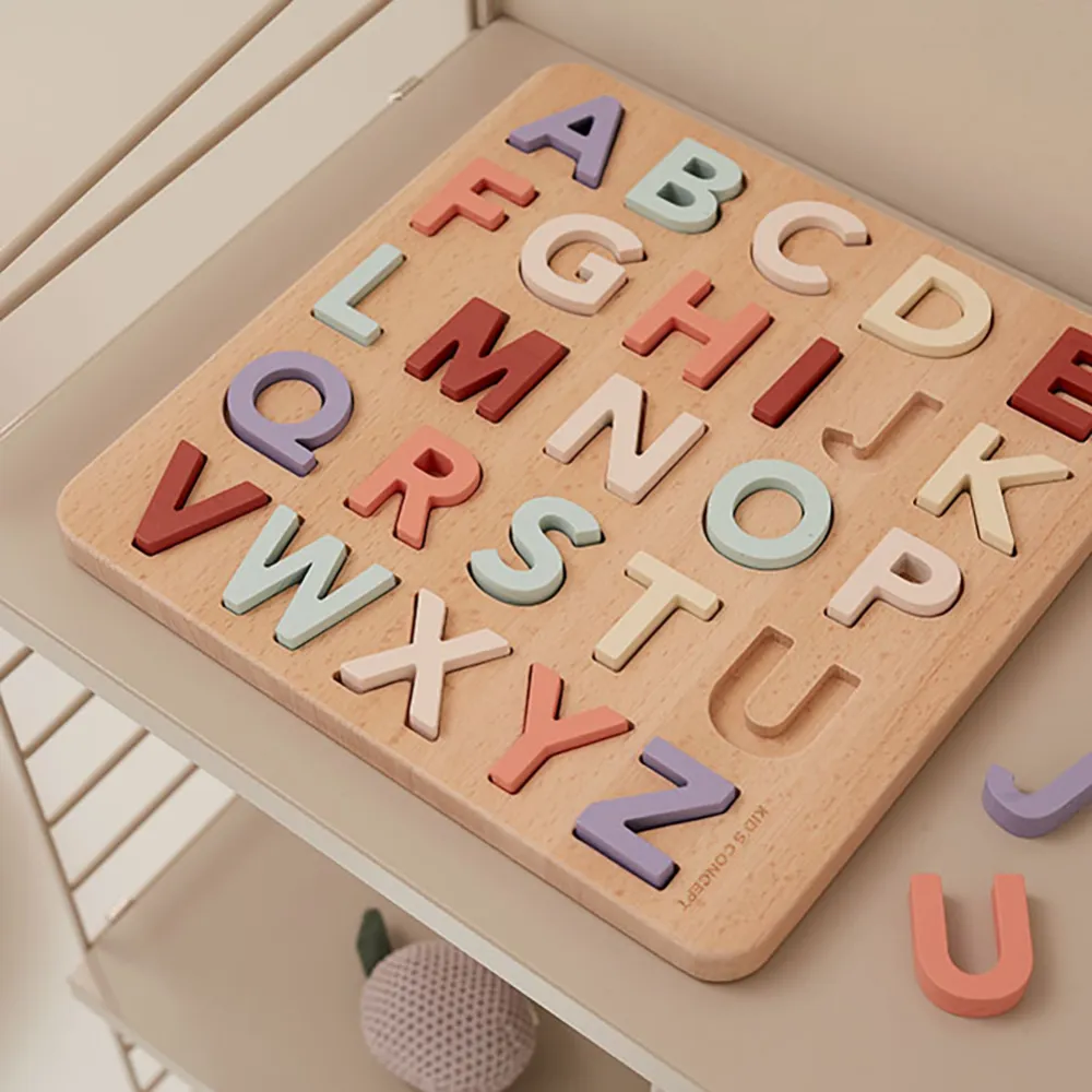 Lasten käsite palapelit puu A-Z