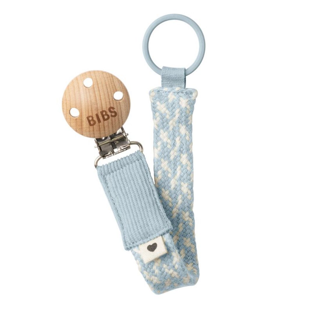 BIBS nuken ketju Baby Blue/Ilvory
