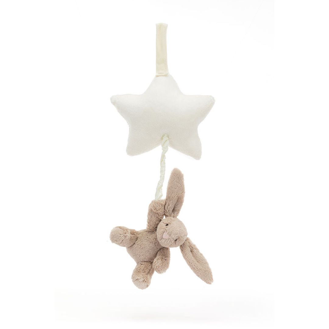 Jellycat Bashful Beige Bunny Bunny Star musiikkiriipukset