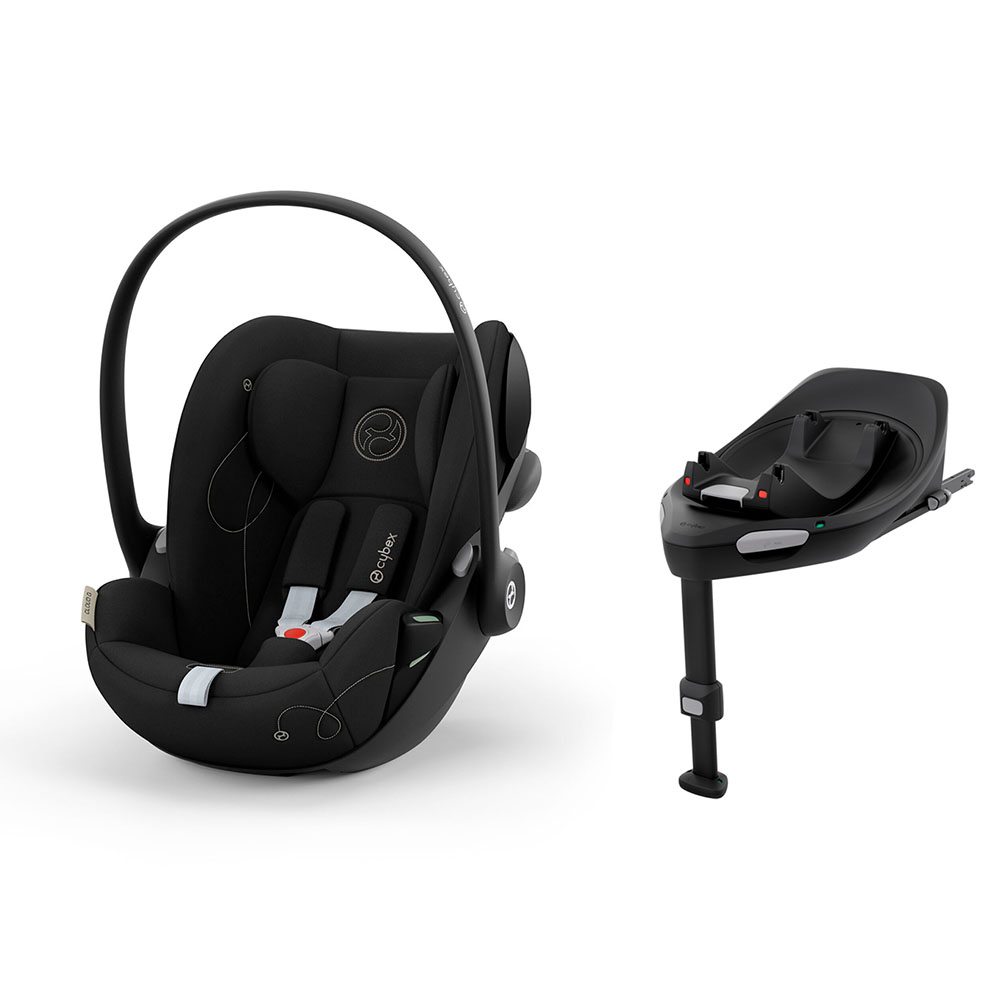 Cybex Cloud G Magic Black turvaistuinpaketti