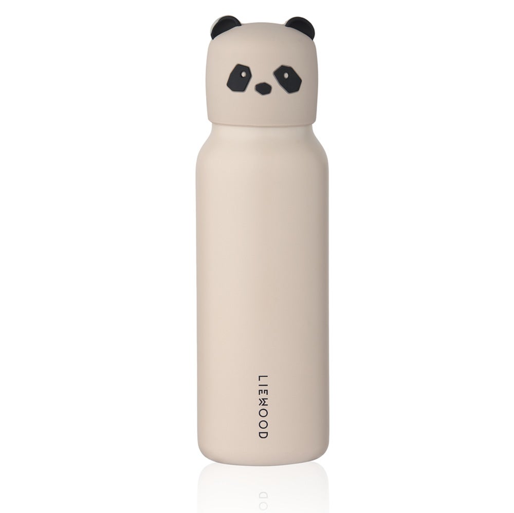 Liewood Falk vesipullo pandakorkilla 350 ml Sandy 5060