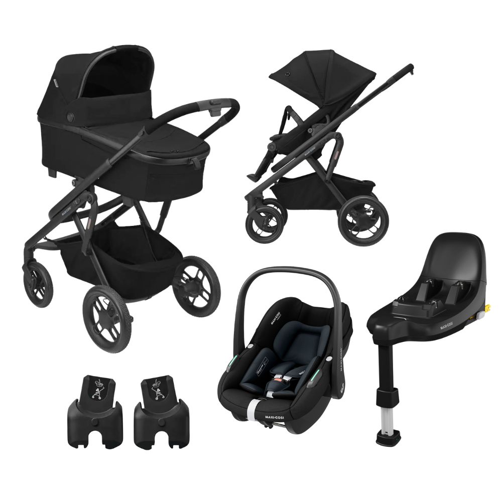 Maxi-Cosi Lila XP+Pebble S -turvaistuin, musta