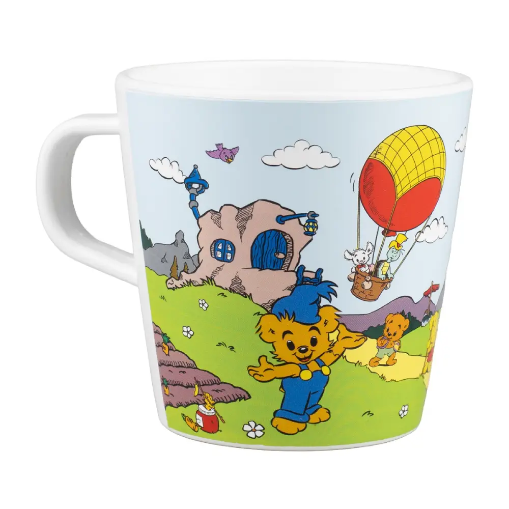 Rätt start Bamse karhuaiheinen muki kahvalla