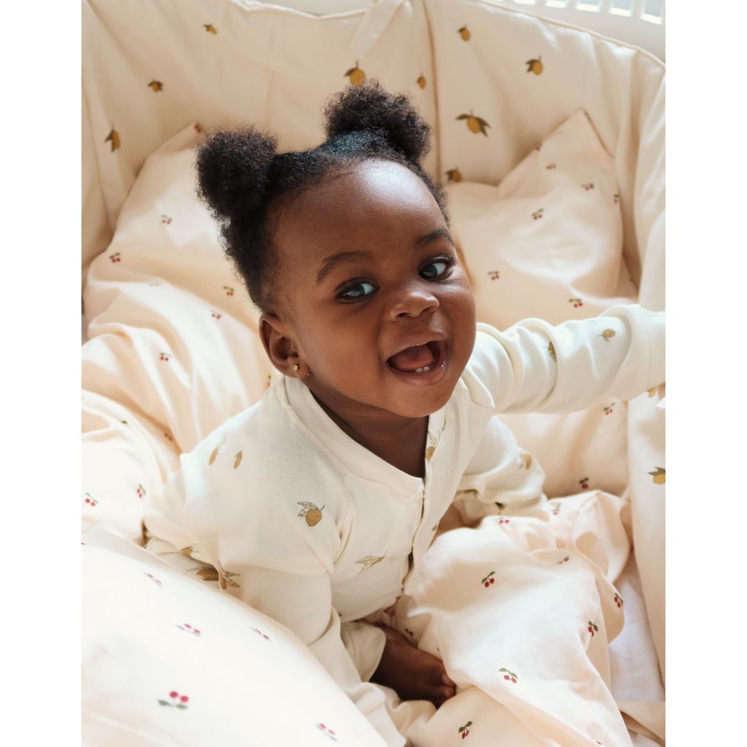 Konges Sløjd Baby Bedding Gots Lemon-One Size