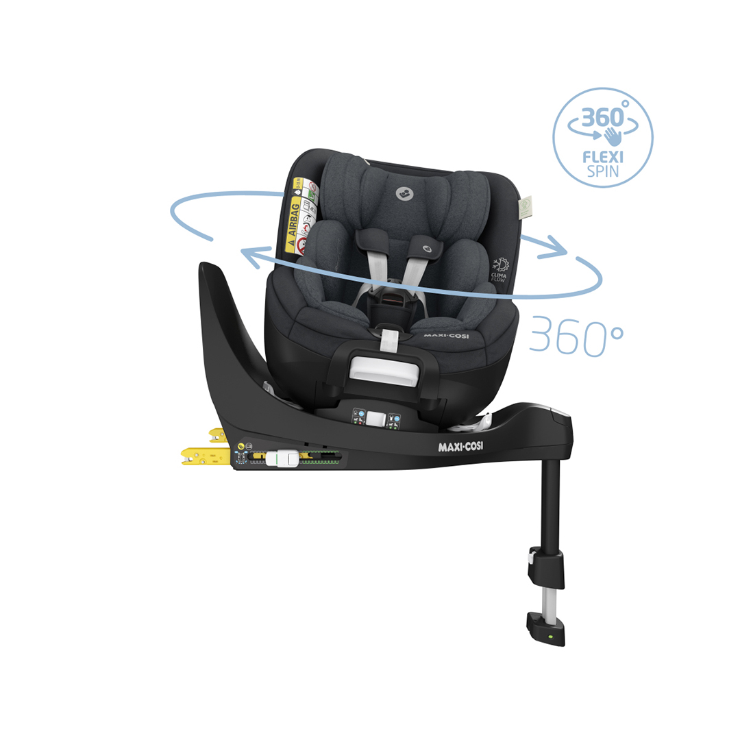 Maxi-Cosi Mica Pro Eco i-Size turvaistuin Authentic Graphite (grafiitti)