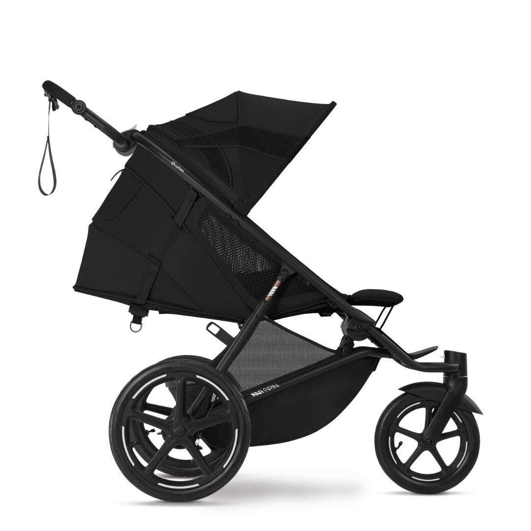 Cybex AVI SPIN lenkkikärry Moon Musta