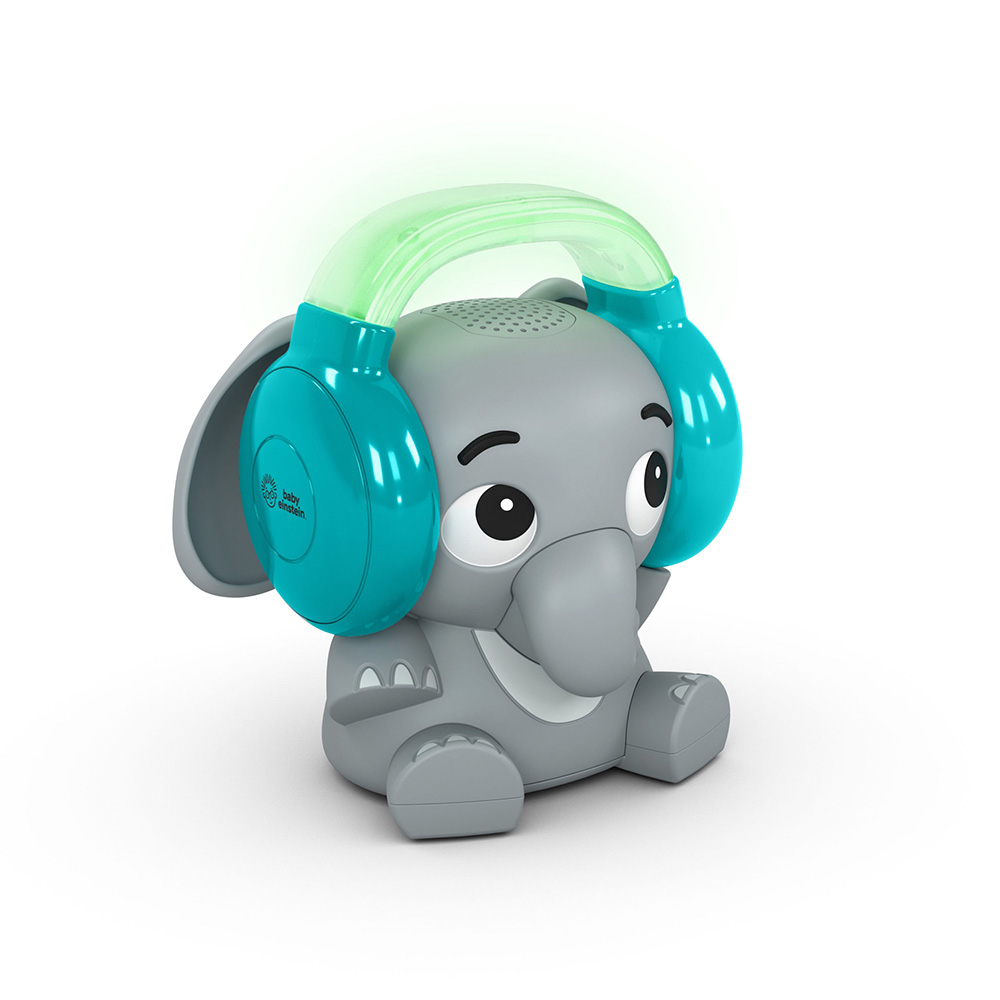 Baby Einstein yö- ja päiväseikkailuelefantti musiikin kanssa