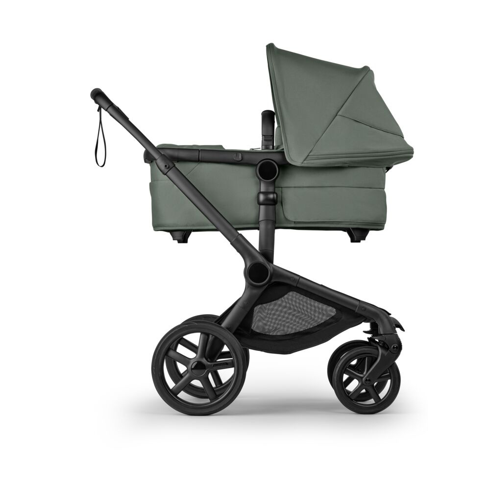 Bugaboo Fox 5 Renew -rattaat, musta/metsänvihreä
