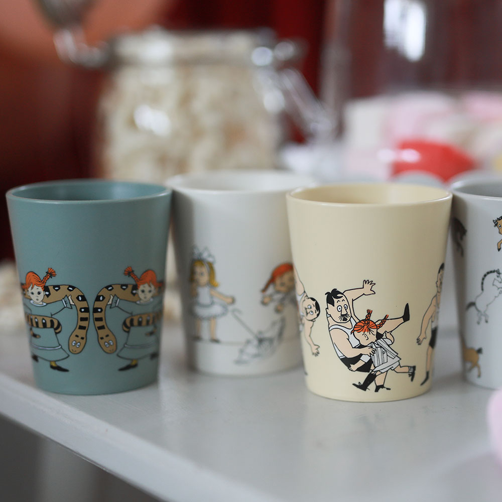 Rätt Start Pippi Cirkus Tumbler muki vihreä
