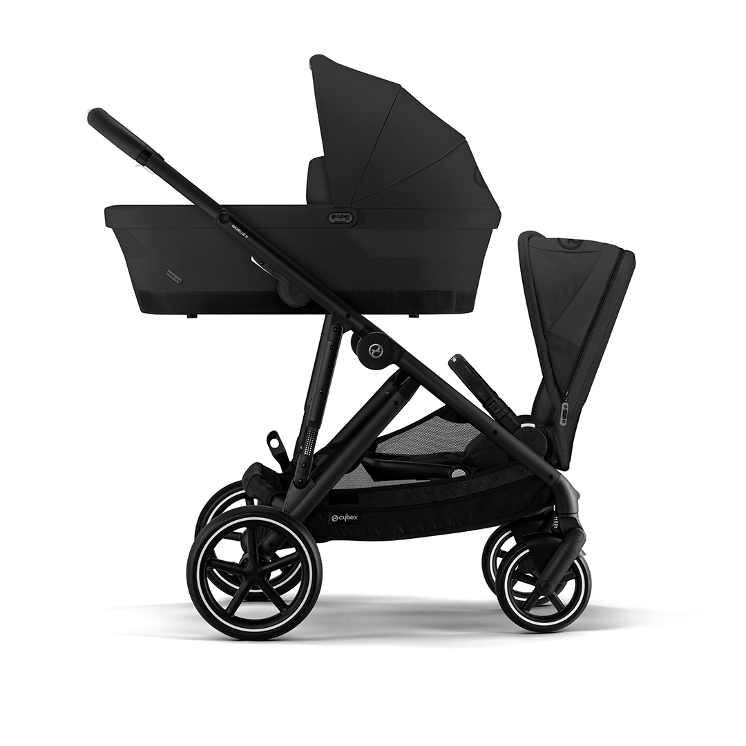 Cybex Gazelle S lastenrattaat 2023 Musta