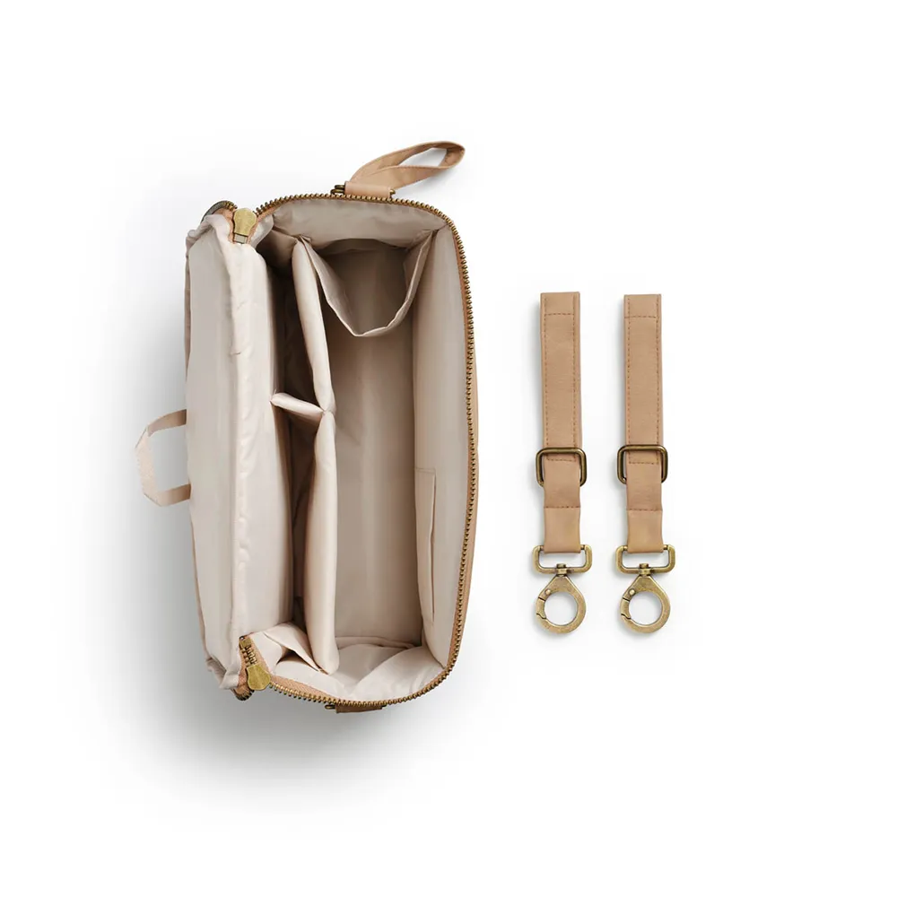 Elodie Organiser Aviator Ruskea