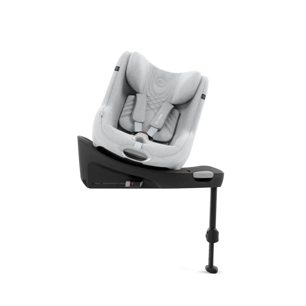 Cybex Sirona ti i-Size Plus -turvakaukalo, platinanvalkoinen