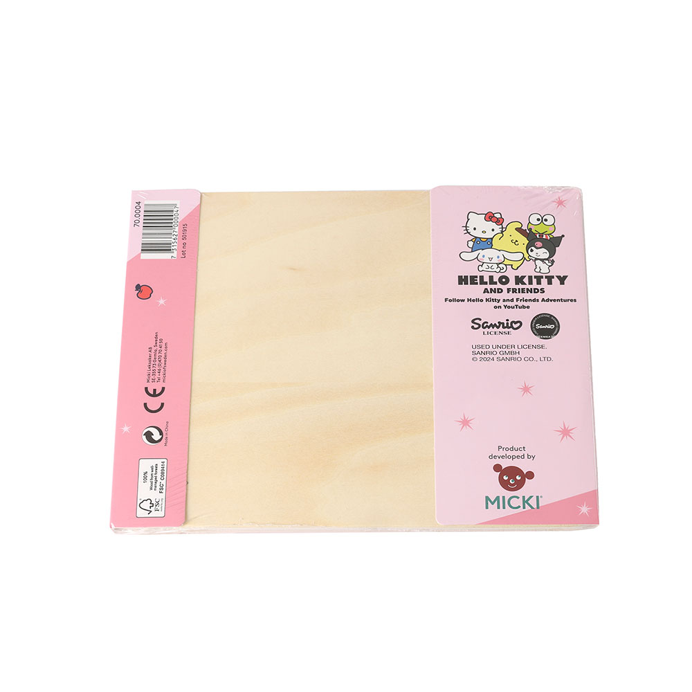 Hello Kitty puinen palapeli 5 palaa