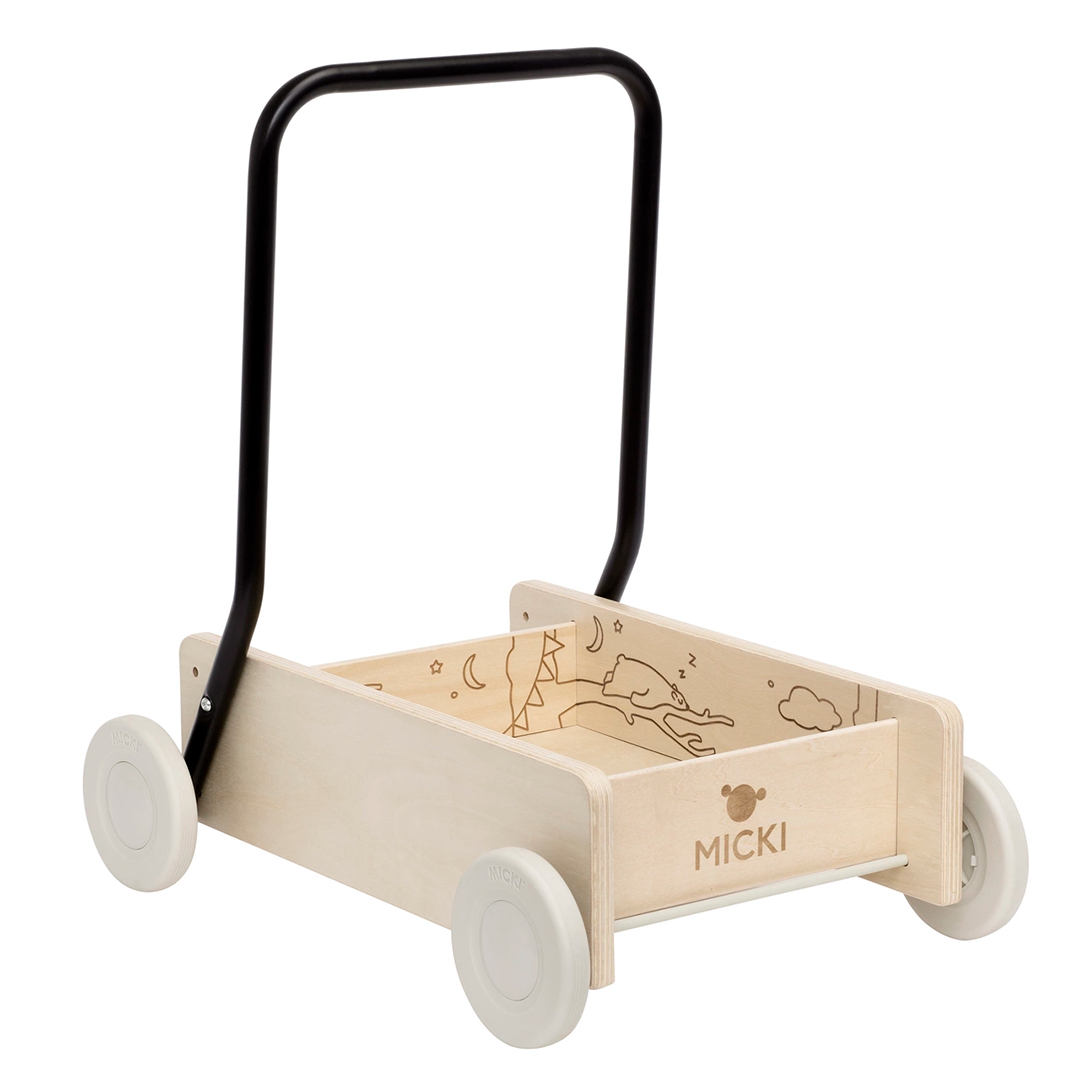 Micki Learning to walk -lastenrattaat Premium Wood
