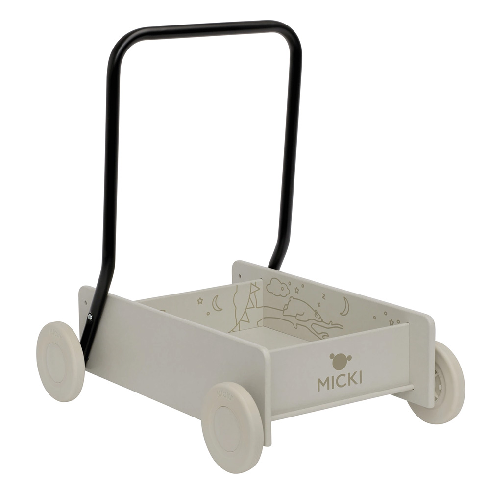  MICKI opettele kävelemään rattaissa-beige/hiekka