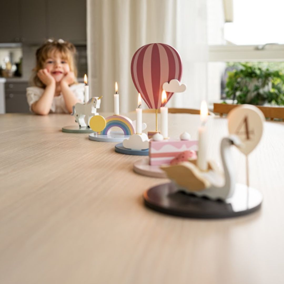 JaBaDaBaDo kynttilänjalka Joutsen