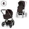 Cybex Talos S Lux TPE, sis. kokoontaitettavan vaunukopan (Chocolate Brown)