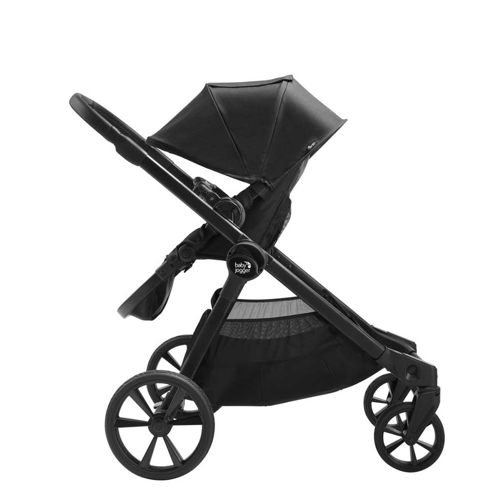 Baby Jogger City Select 2 -rattaat Tencel Lunar Musta
