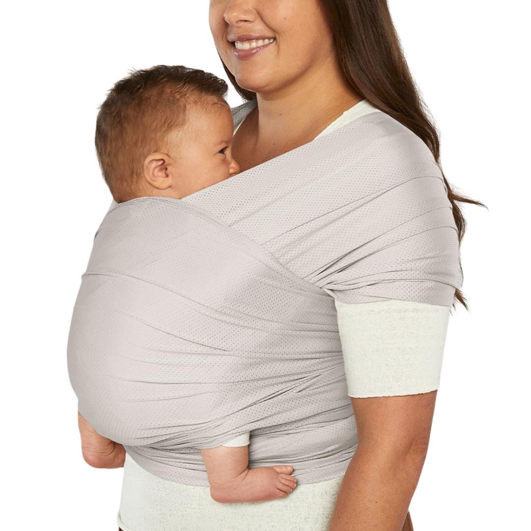 Ergobaby Aura Wrap vauvan kääre Mesh Soft Harmaa